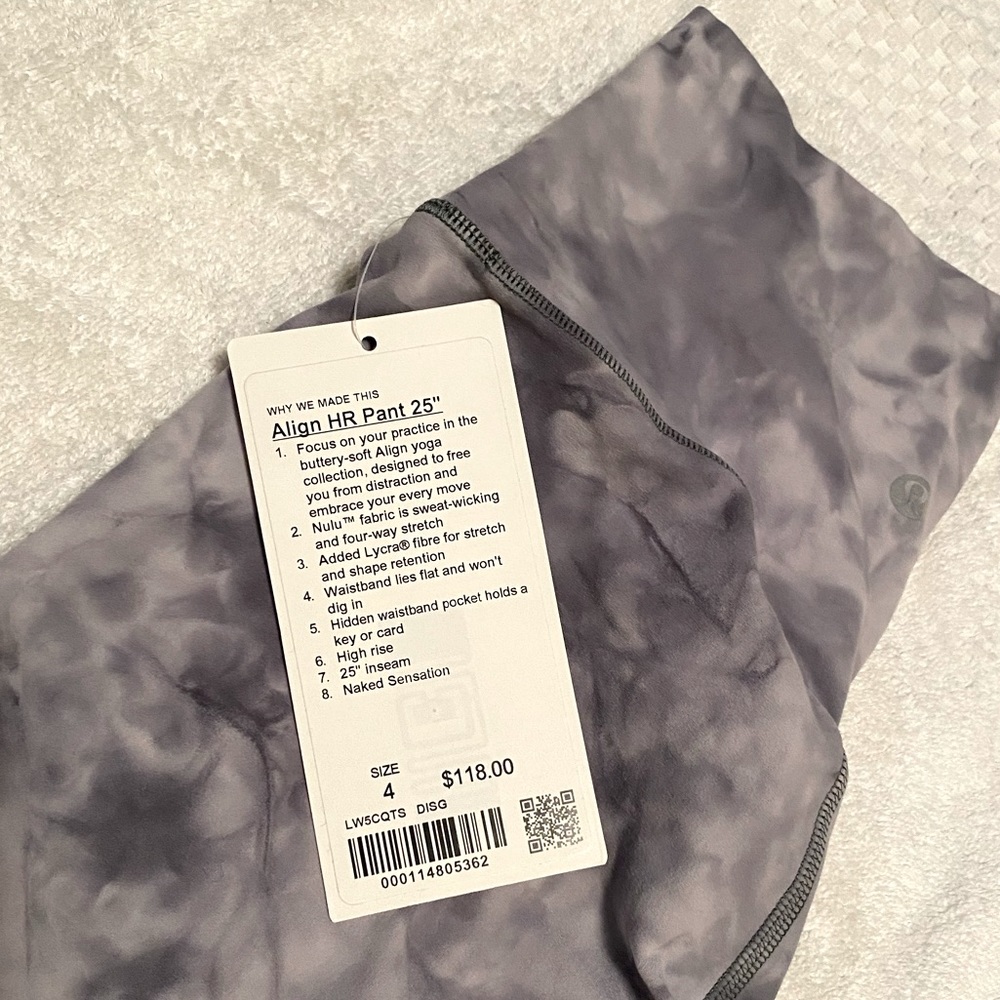 NWT Lululemon Alight 7/8 Pant